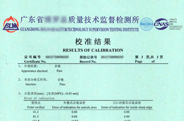 长度麻豆视频免费版证书报告结果页图片